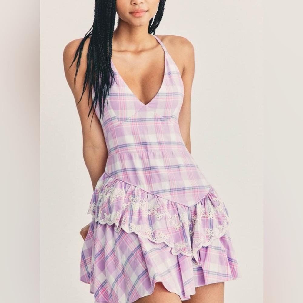 LoveShackFancy Marion Mini Dress